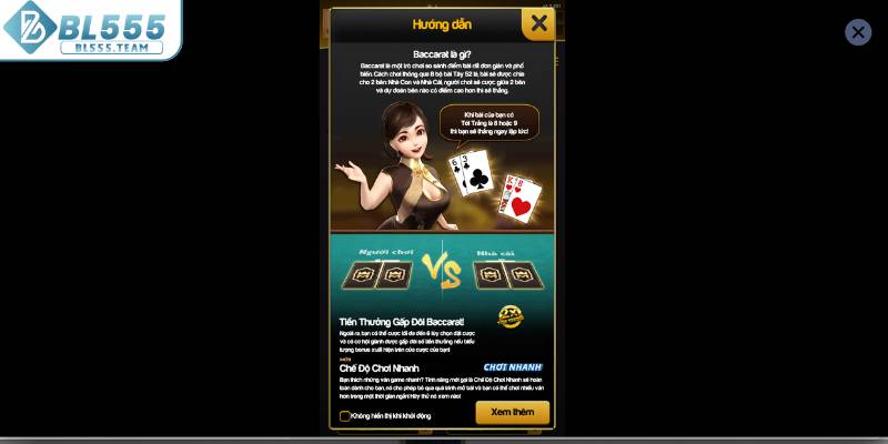 Baccarat - Game bài may rủi đầy lôi cuốn